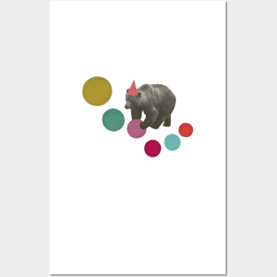 Birthday Bear Posters and Art